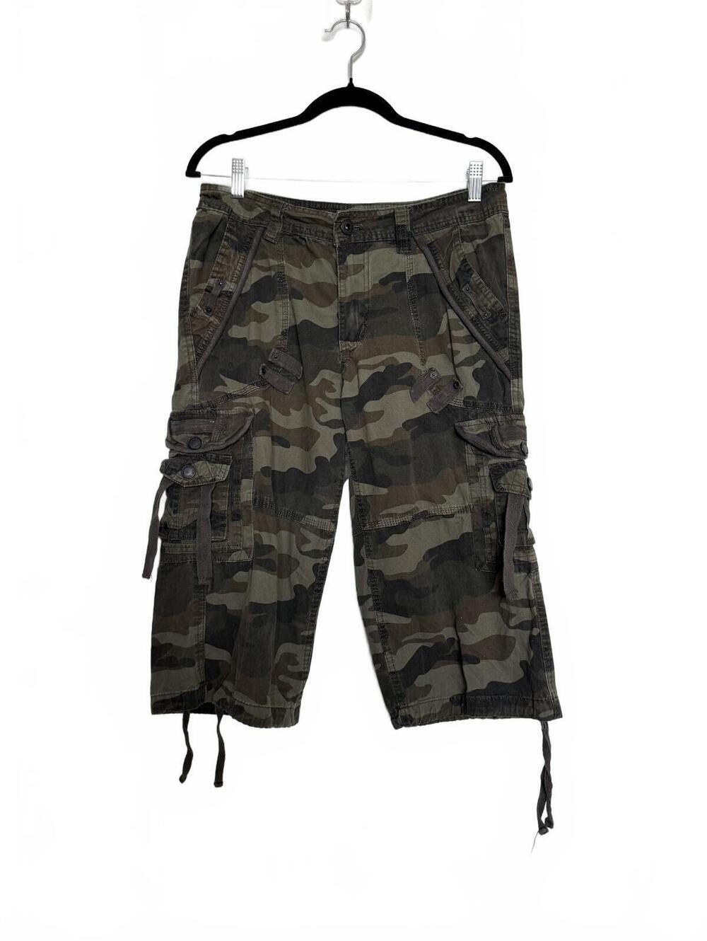 Nick Danger Men's Camouflage Cargo Shorts Size 30